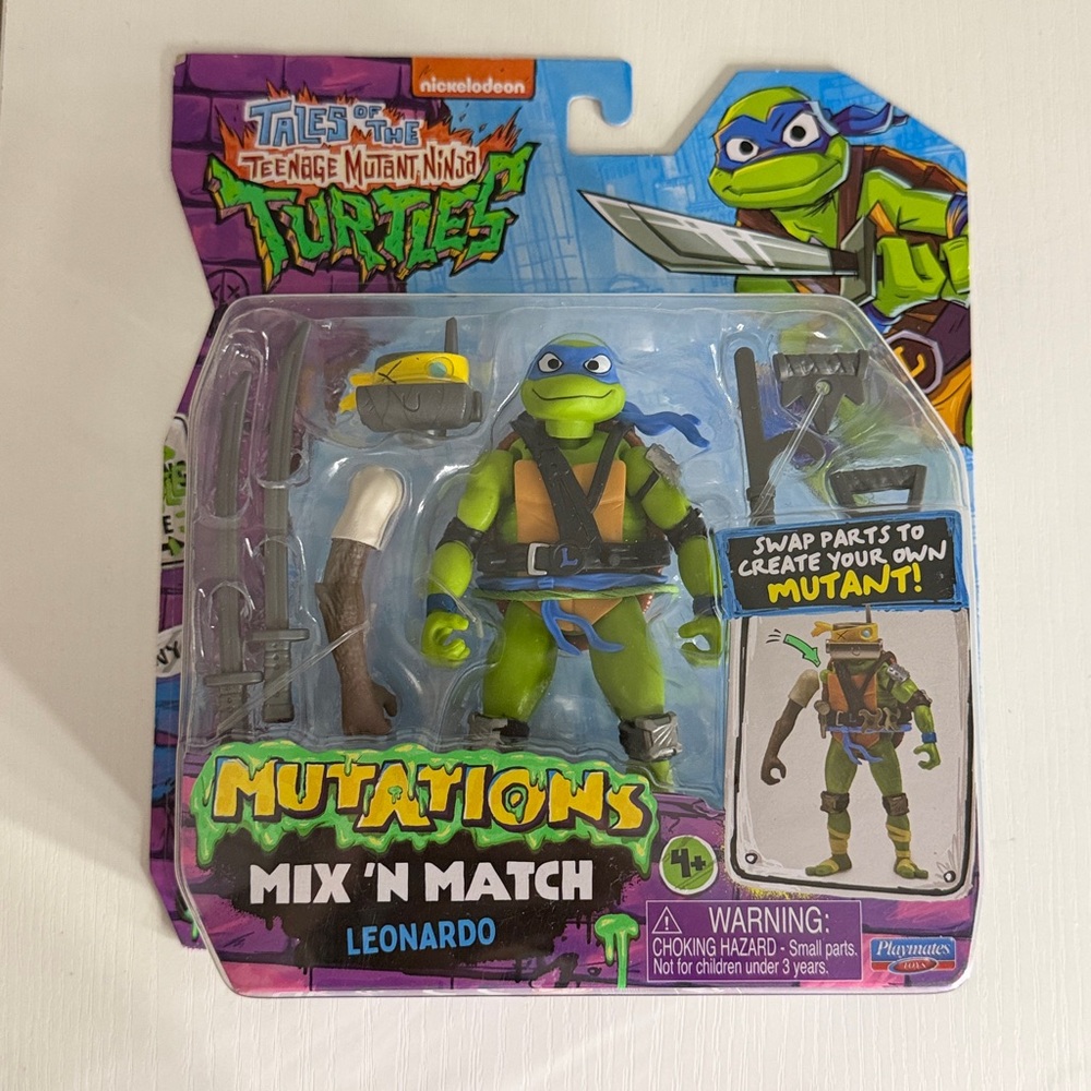 Teenage Mutant Ninja Turtles Mix 'N Match Leonardo Action Figure
